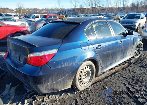 2008 BMW 550I from USA, damaged, VIN WBANW53588CT49293